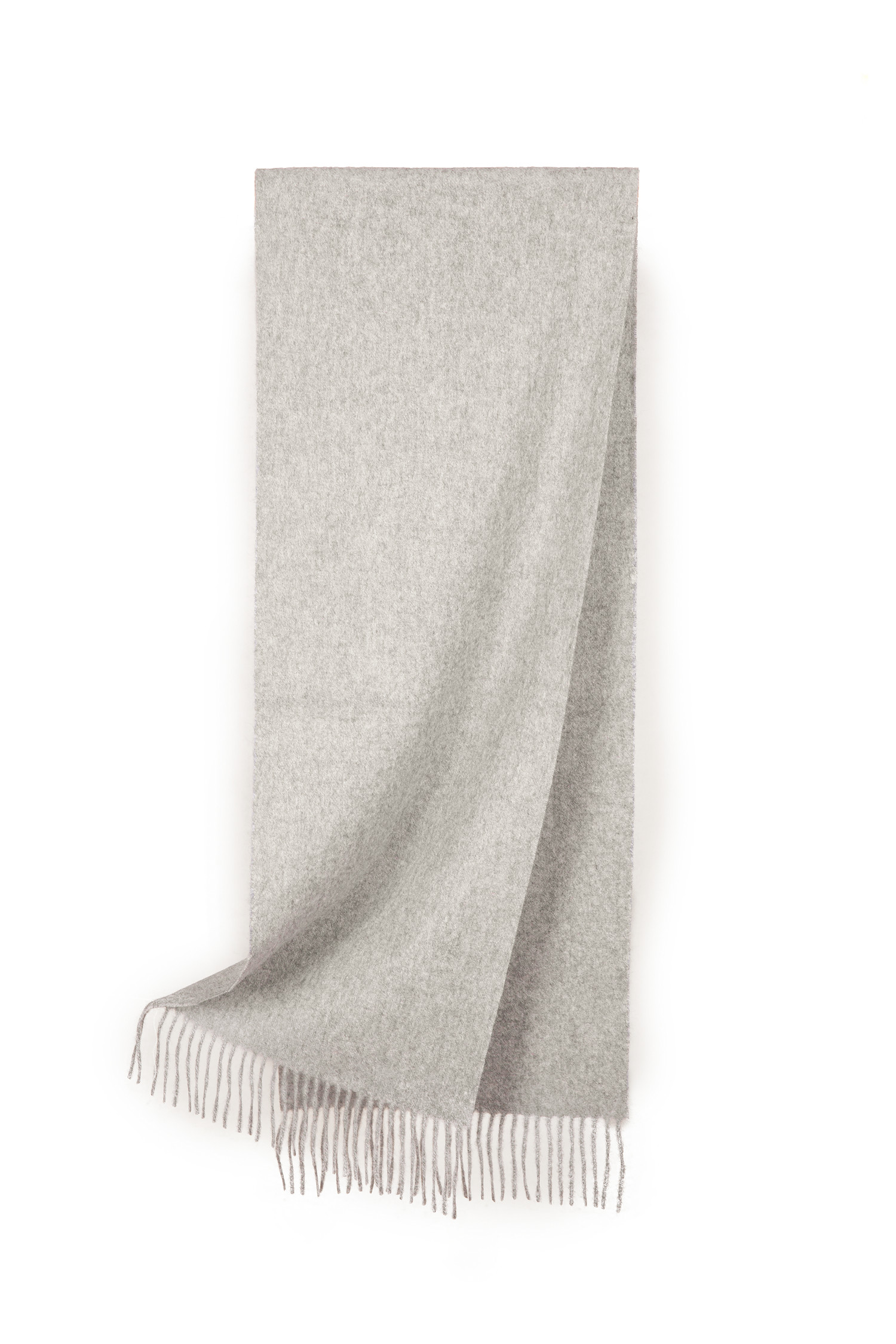 Cashmere Ripple Finish Plain Woven Scarf 30x164cm