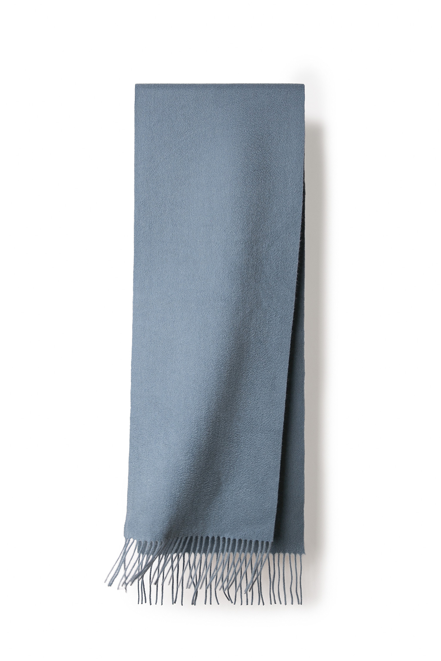 Cashmere Wool Blend Woven Plain Scarf 30x180cm